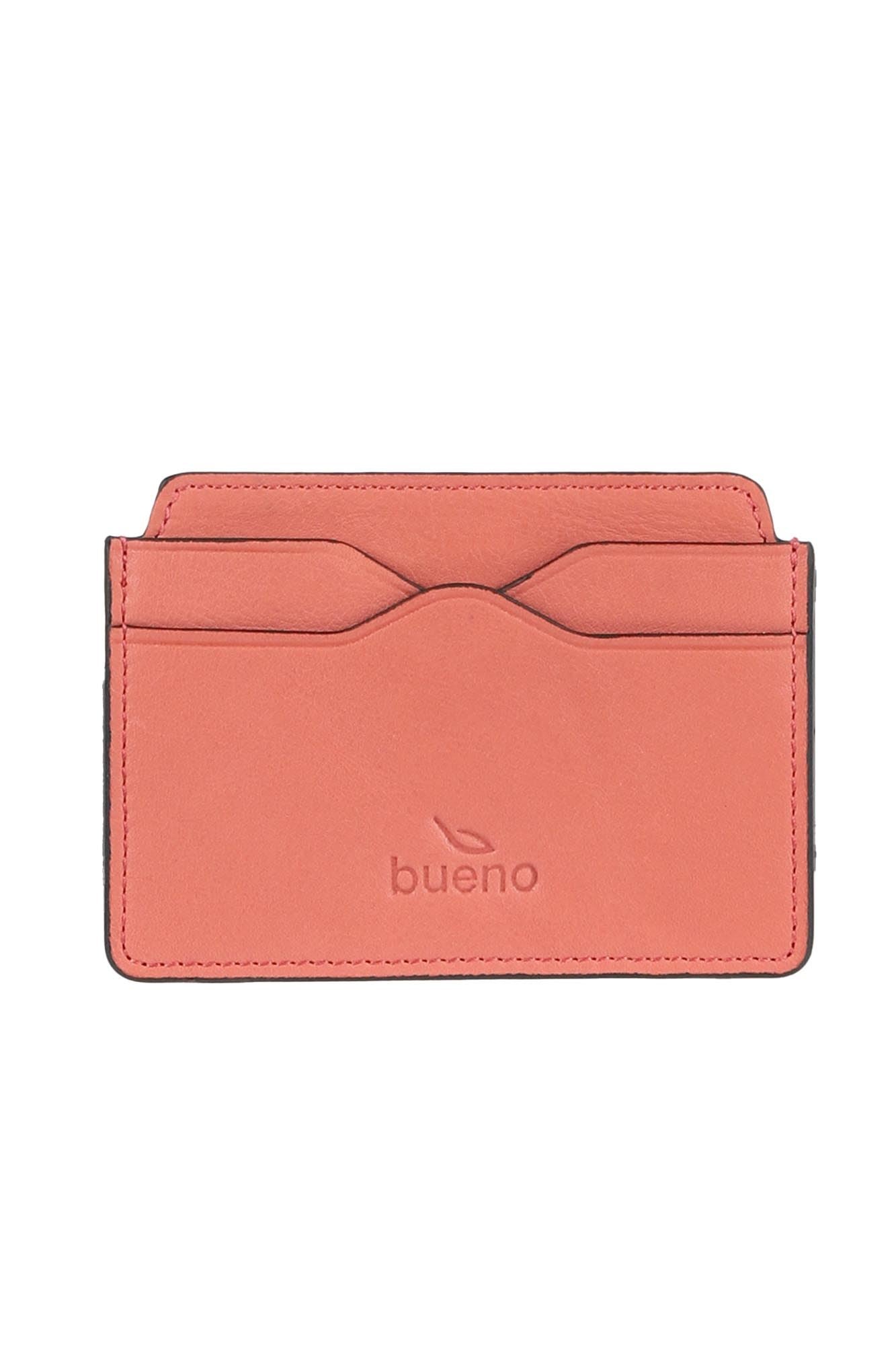Bueno Unisex Leather Card Holder