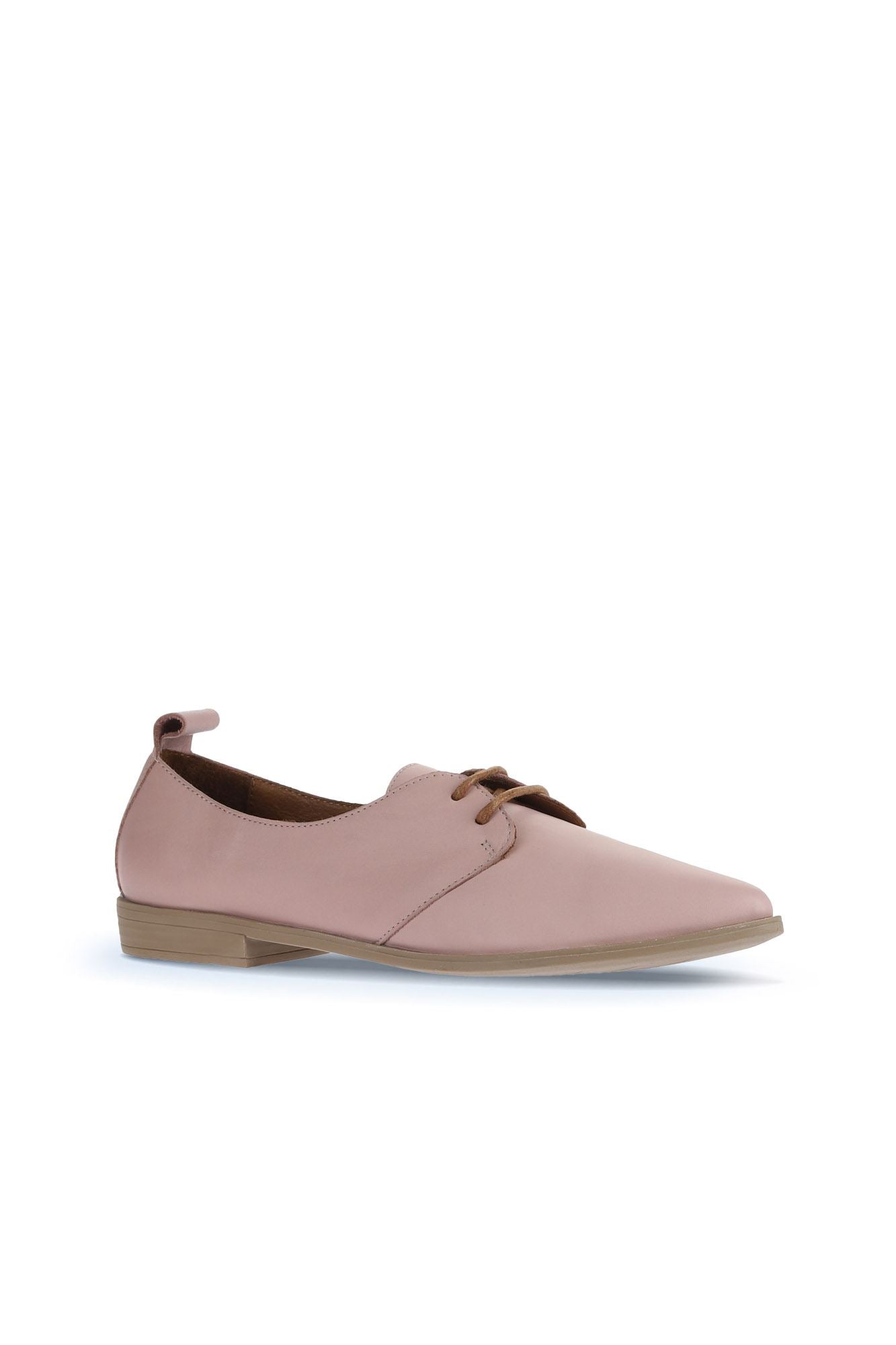 Bueno Women's Leather Ballerina