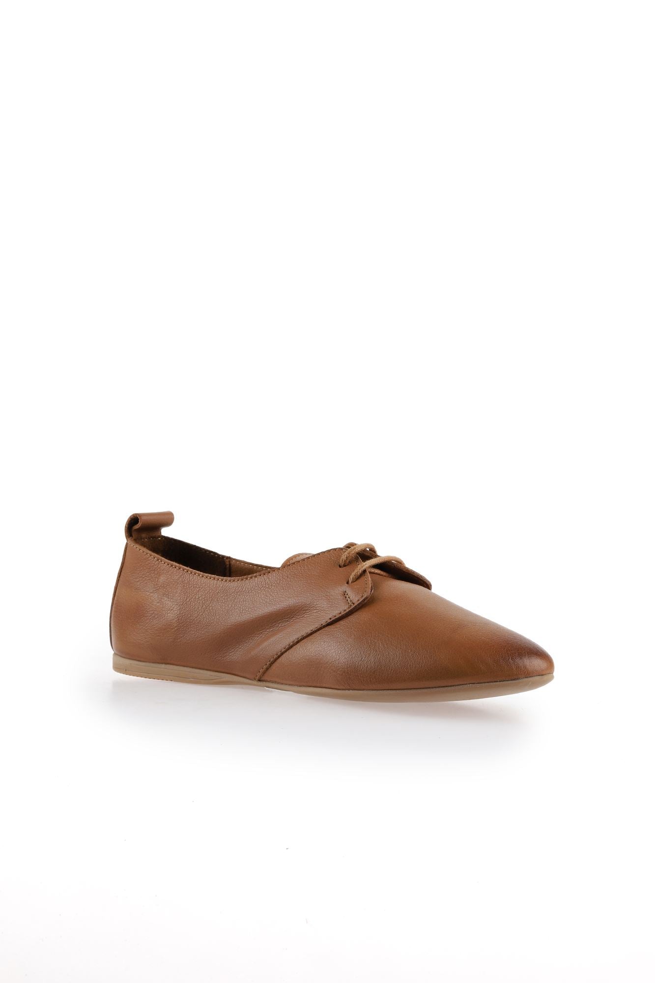 Bueno Women's Leather Ballerina
