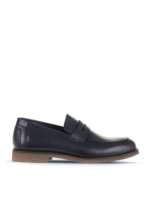Bueno men's  in navy leather