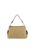 Logo Embossed Shoulder Bag