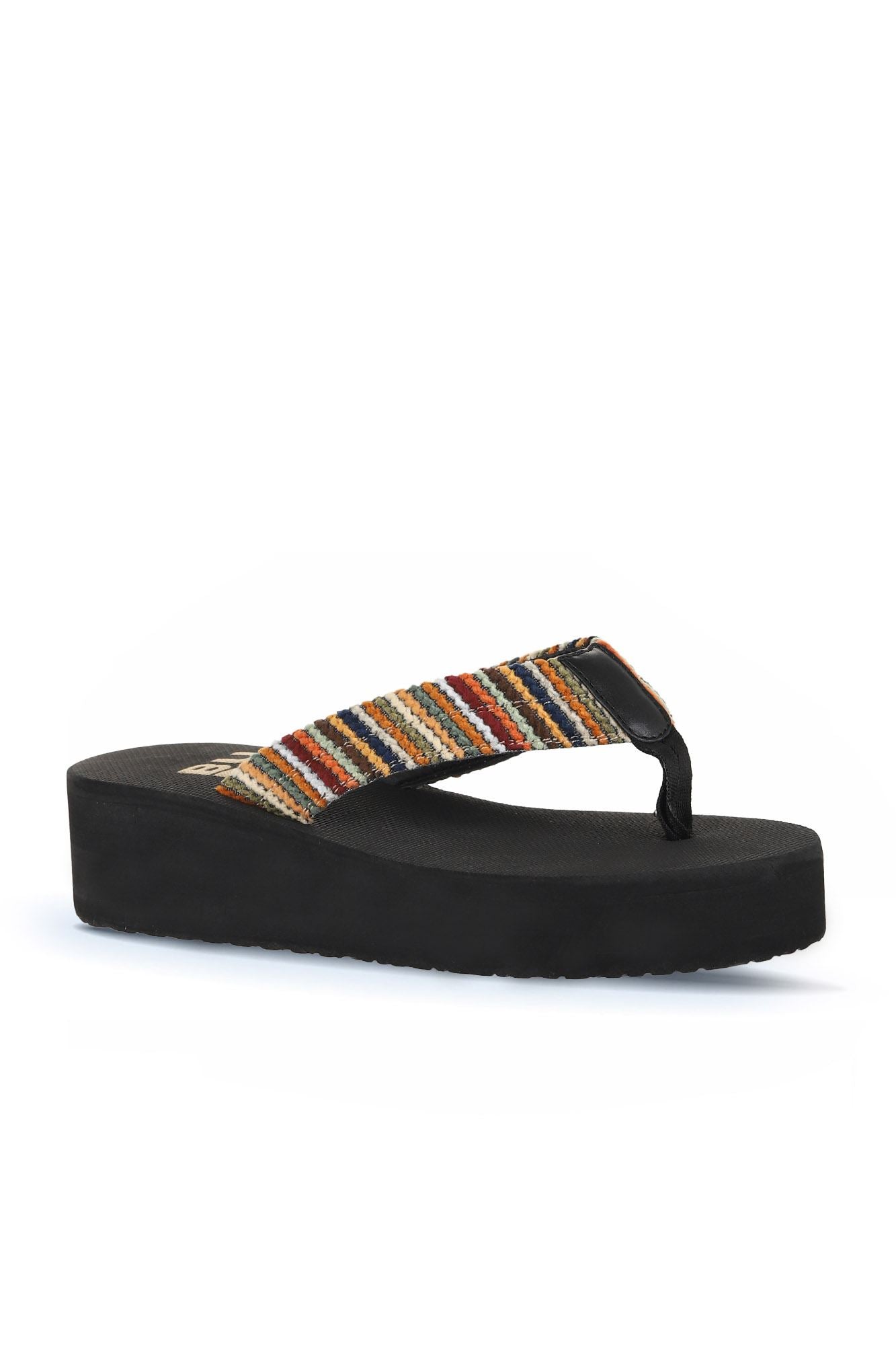 Bueno Women's Leather Wedge Slipper