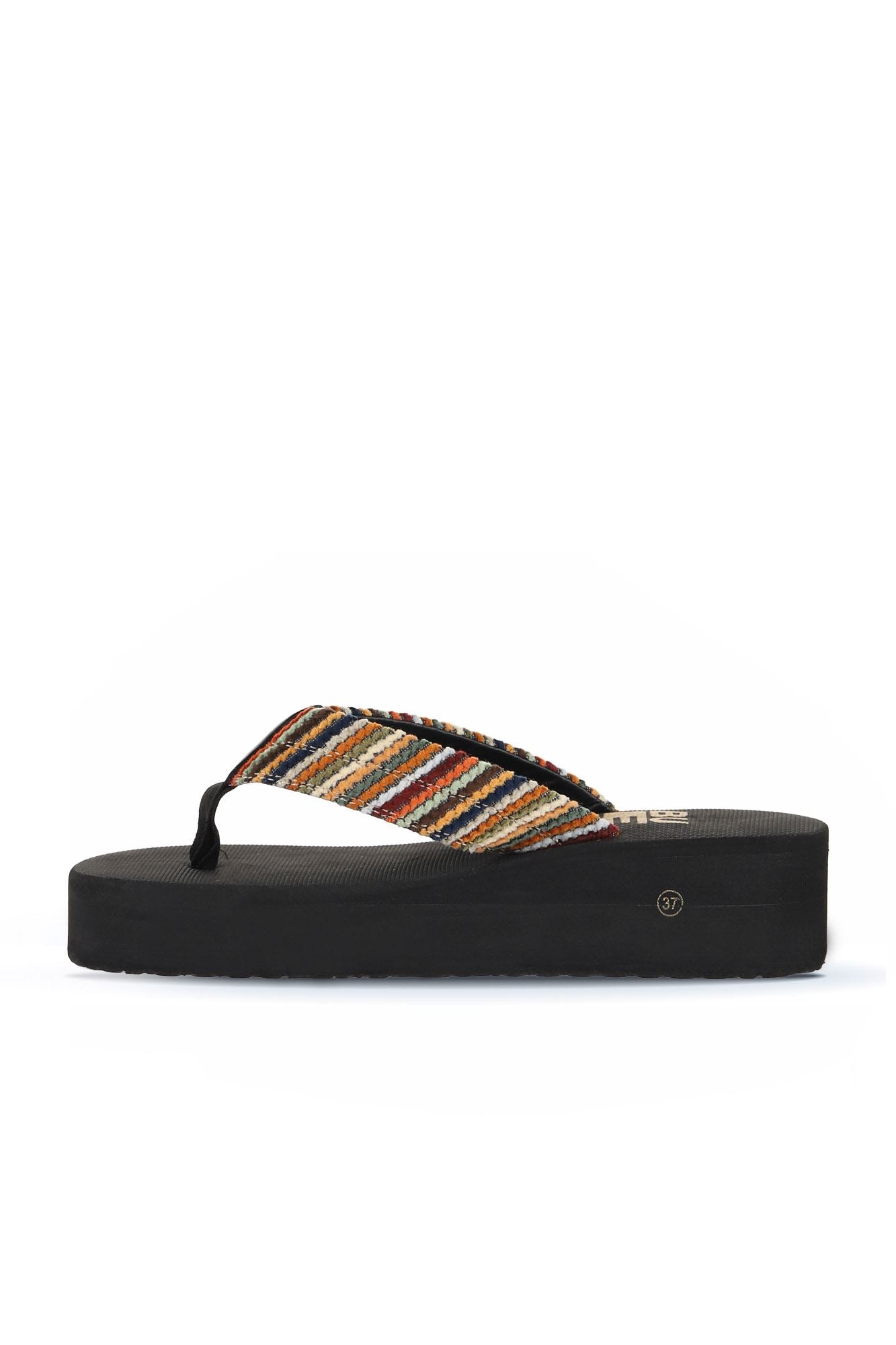 Bueno Women's Leather Wedge Slipper