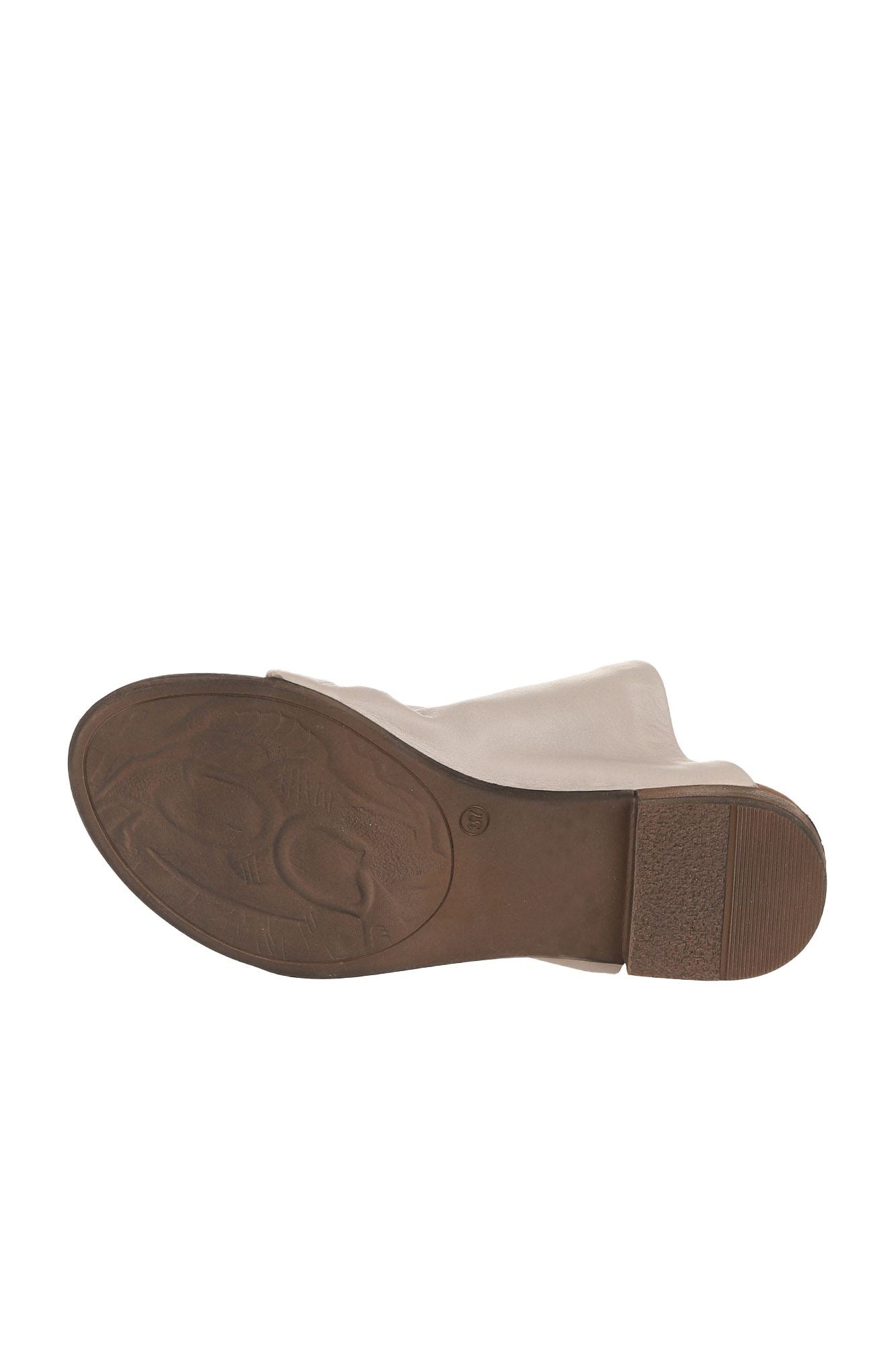 Bueno Women's Leather Flip-Flop Slipper