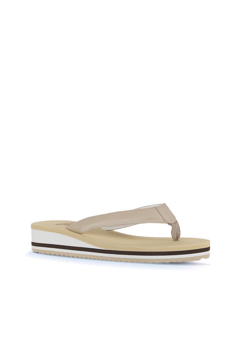 Bueno Women's Leather Flip-Flop Slipper