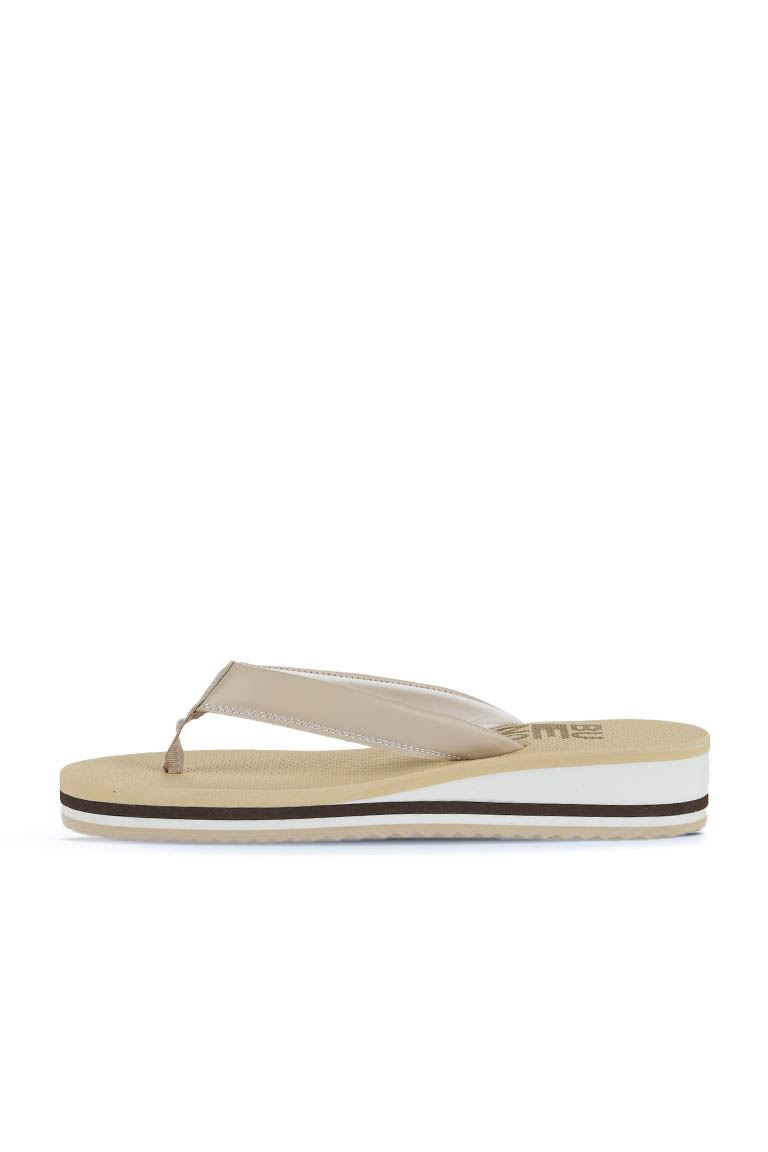 Bueno Women's Leather Flip-Flop Slipper