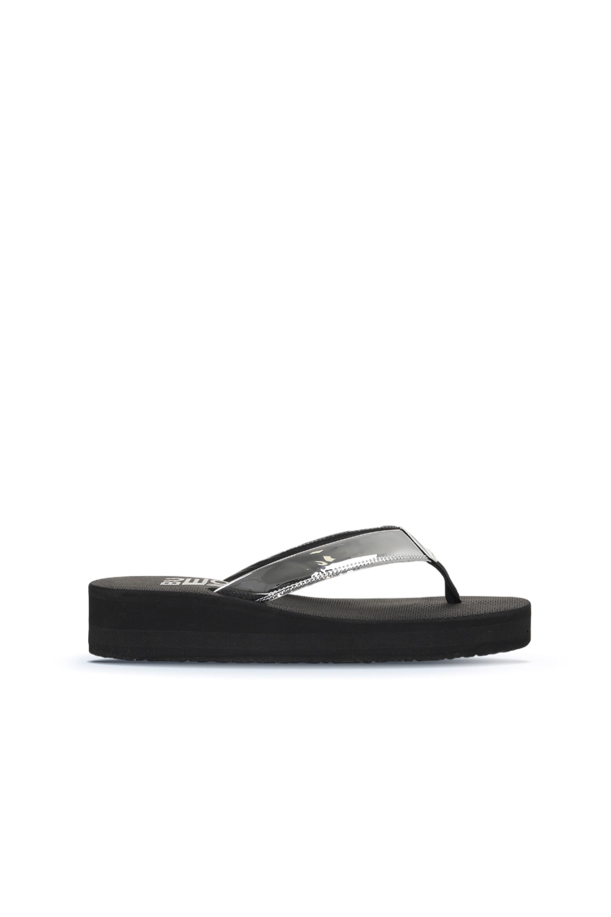 Bueno Women's Leather Flip-Flop Slipper