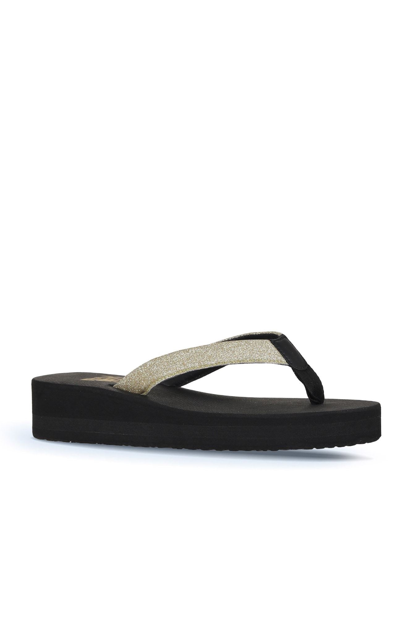 Bueno Women's Leather Flip-Flop Slipper