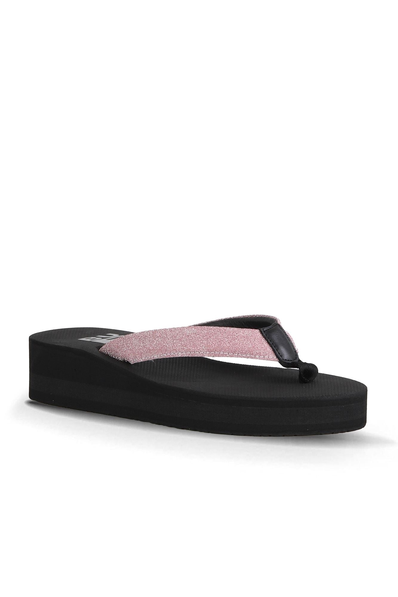 Bueno Women's Leather Flip-Flop Slipper