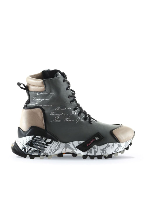 Bueno women's  in white multi leather