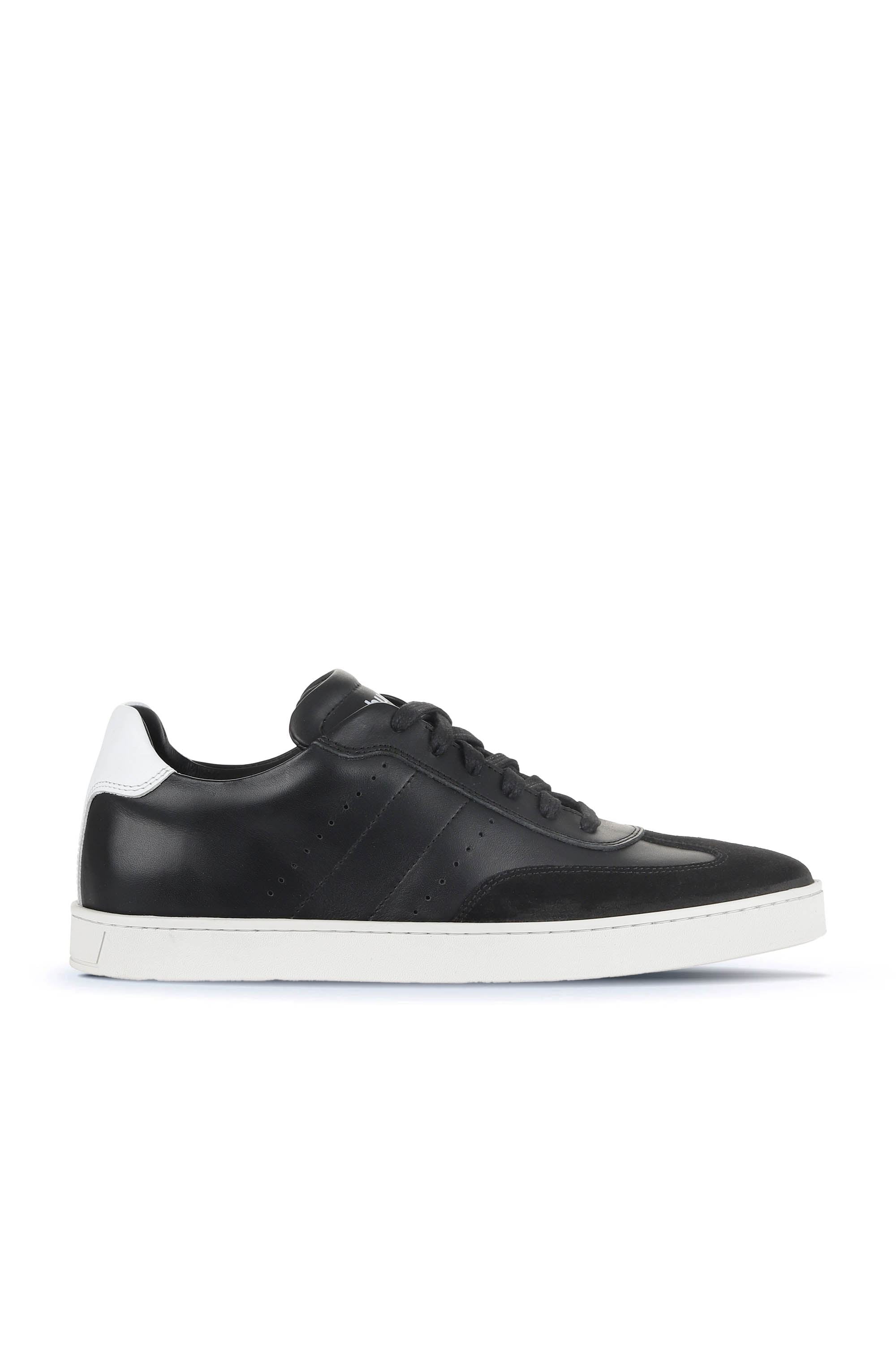 Bueno 's  in white black leather