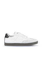 Bueno men's  in white black leather