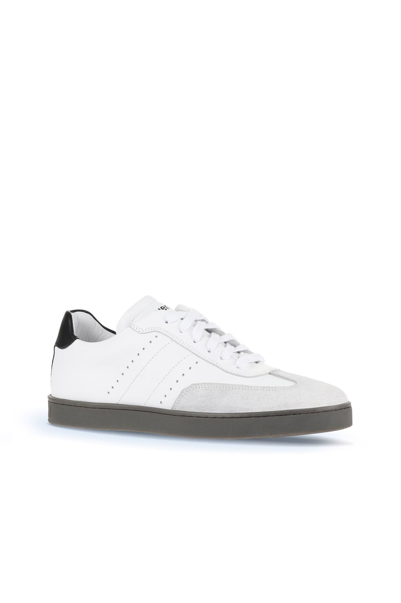 Bueno 's  in white black leather