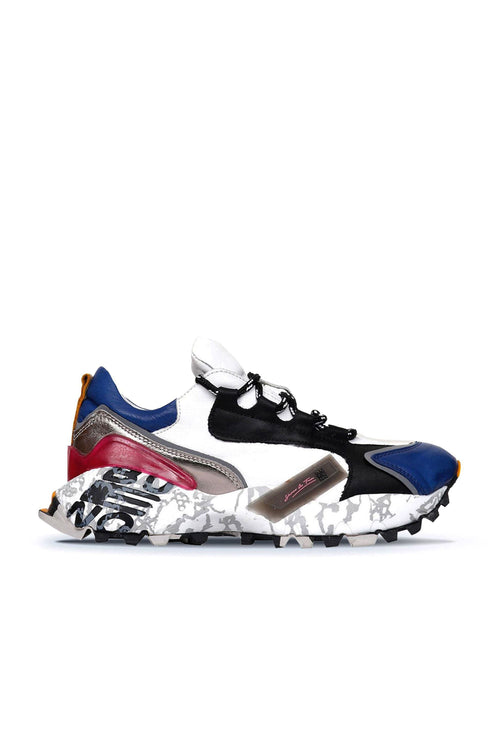 Bueno women's  in navy multi leather