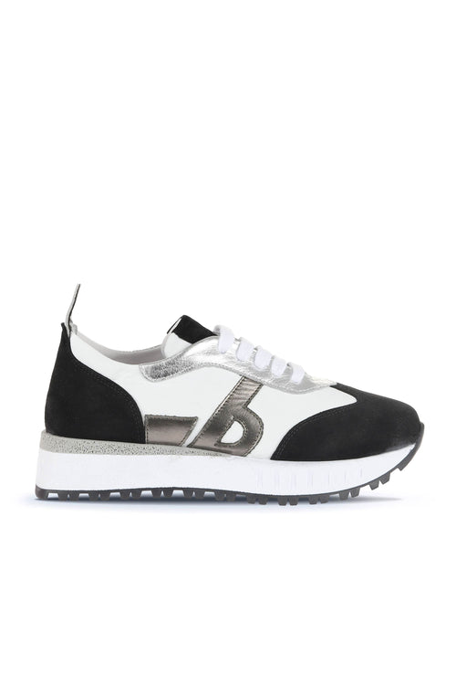 Bueno women's Chunky Panel Sneakers in black