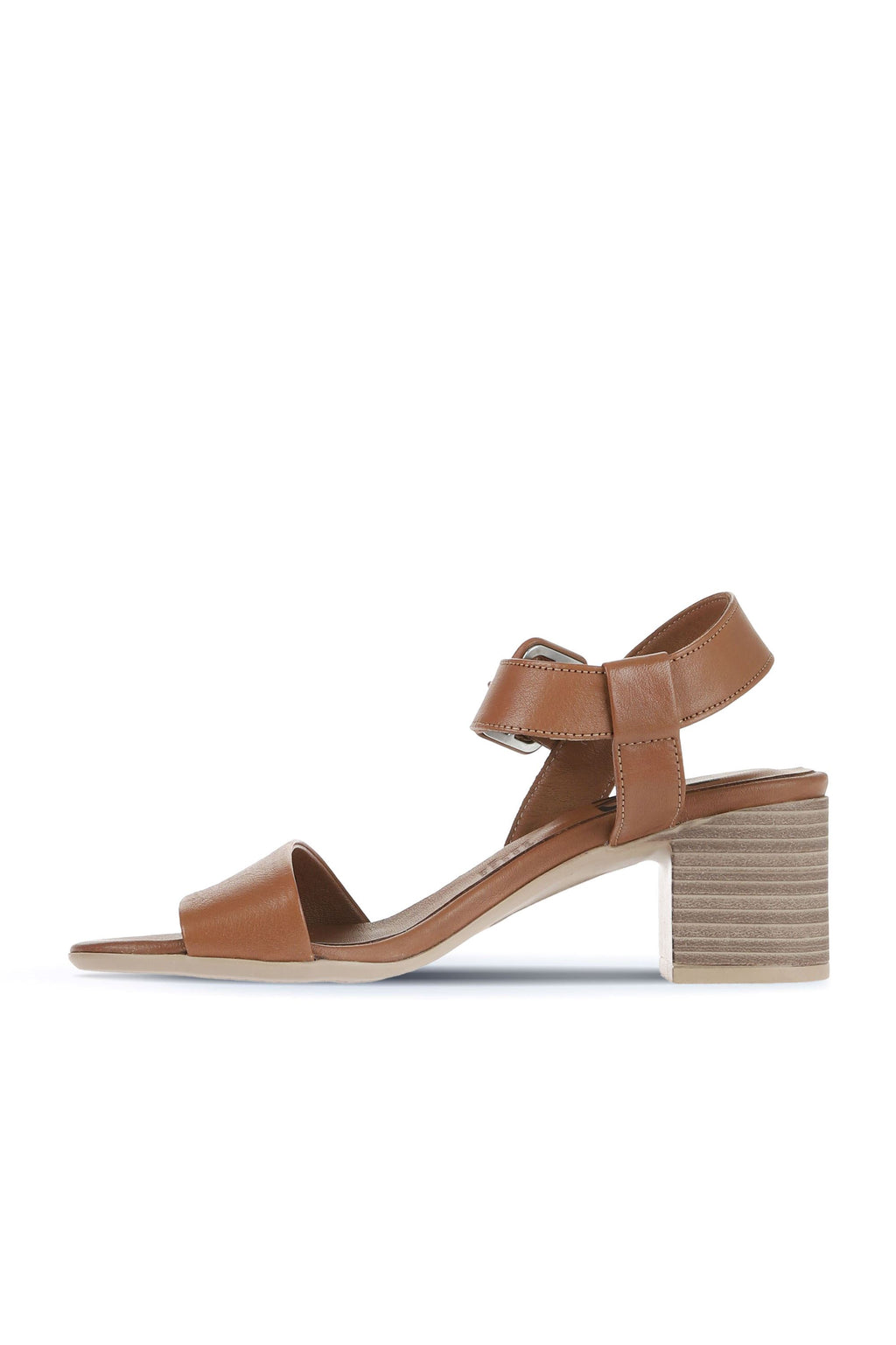 Bueno Women's Leather Heeled Sandal