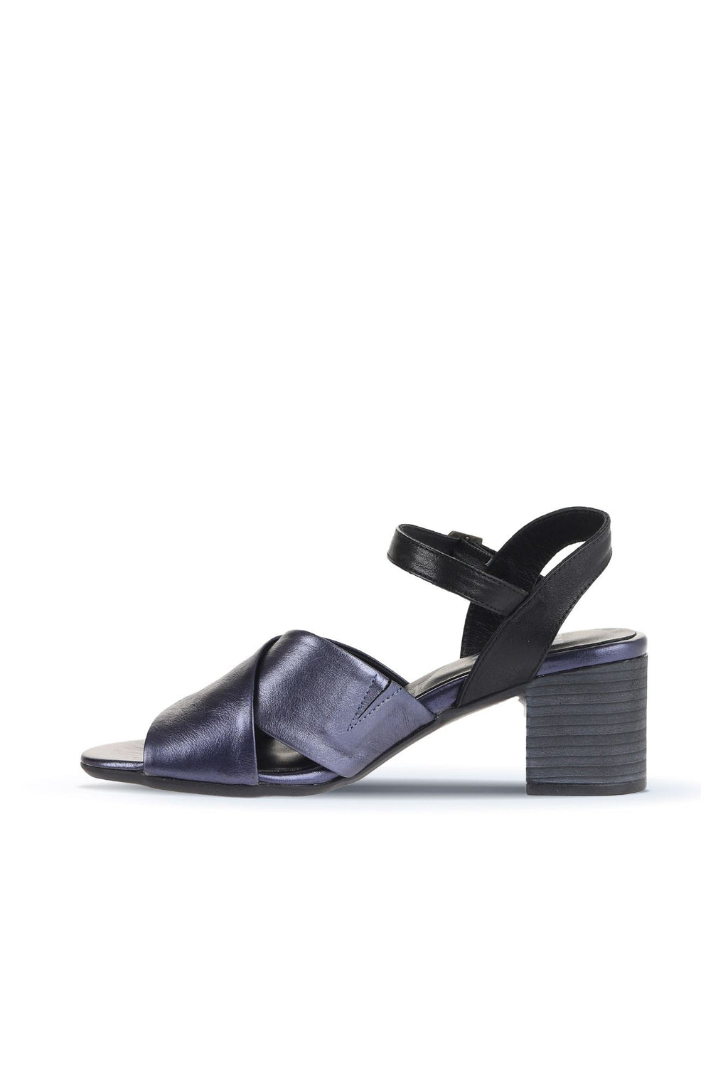 Bueno Women's Leather Heeled Sandal