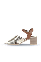 Bueno Women's Leather Heeled Sandal