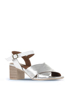 Bueno Women's Leather Heeled Sandal