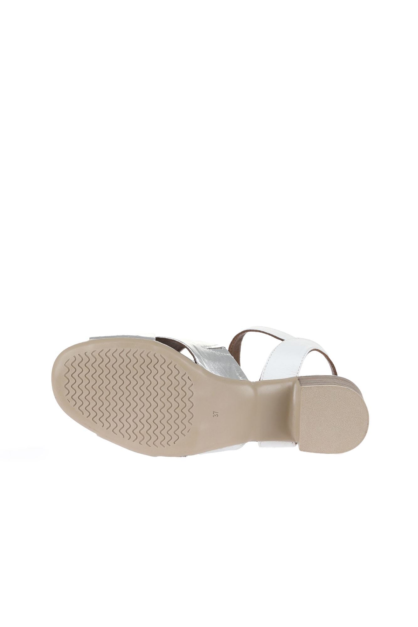 Bueno Women's Leather Heeled Sandal