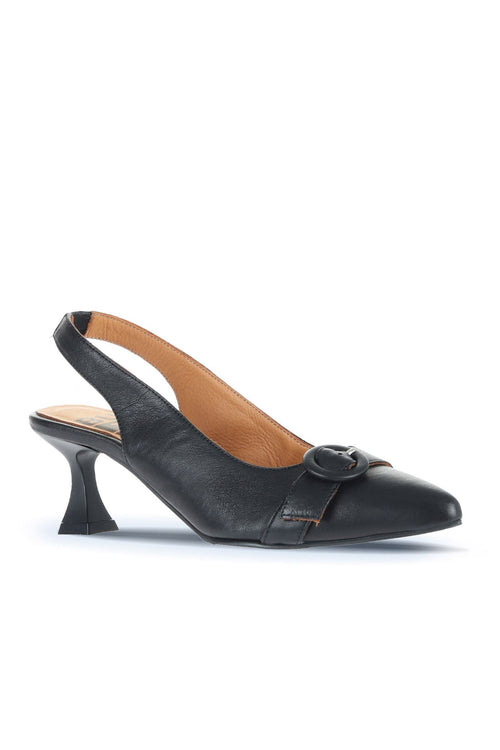 Bueno 's  in black leather