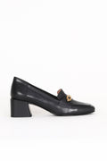 Bueno 's  in black leather