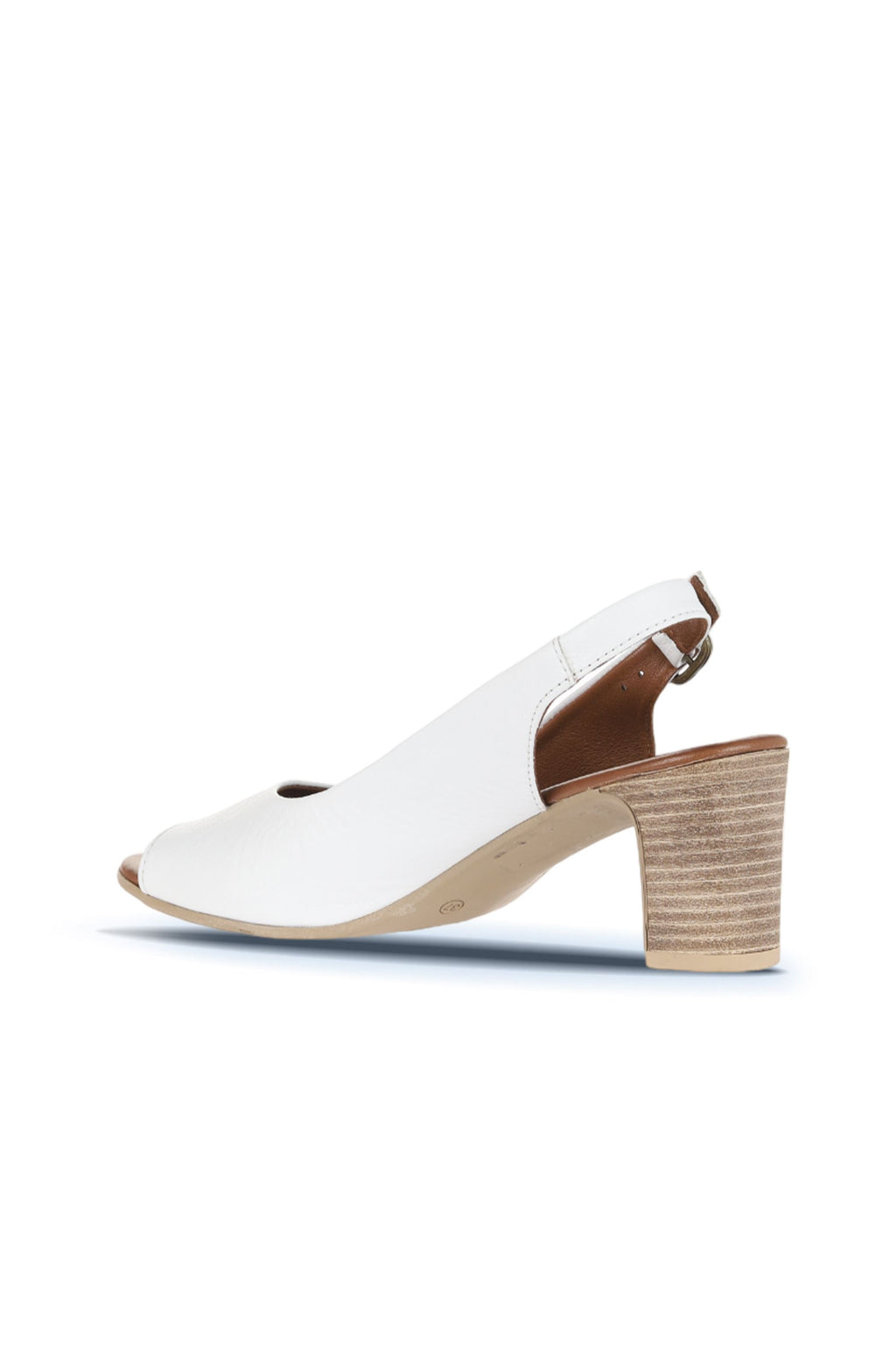 Bueno Women's Leather Heeled Sandal