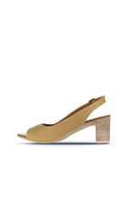 Bueno Women's Leather Heeled Sandal