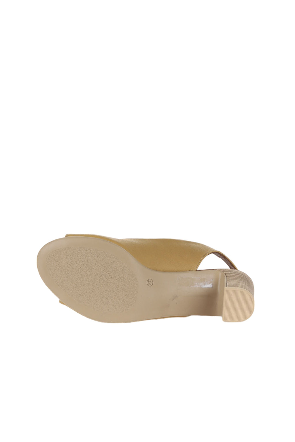 Bueno Women's Leather Heeled Sandal