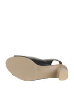 Bueno Women's Leather Heeled Sandal