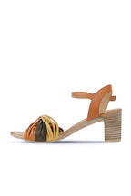 Bueno Women's Leather Heeled Sandal