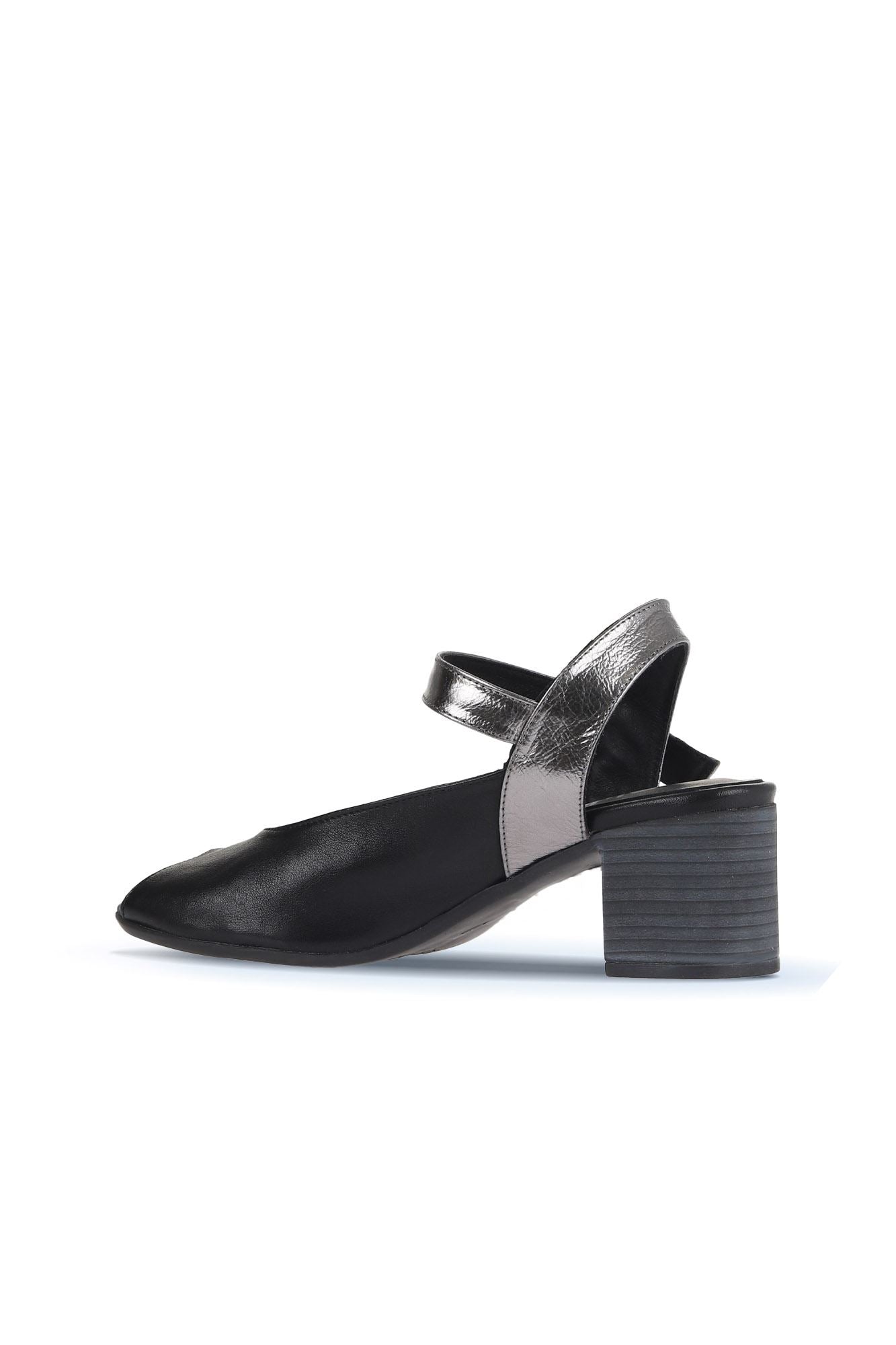 Bueno Women's Leather Heeled Sandal