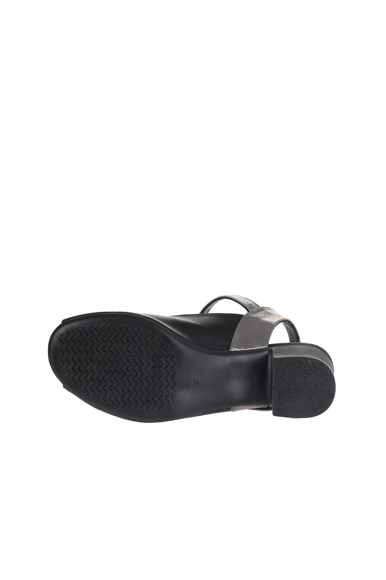 Bueno Women's Leather Heeled Sandal