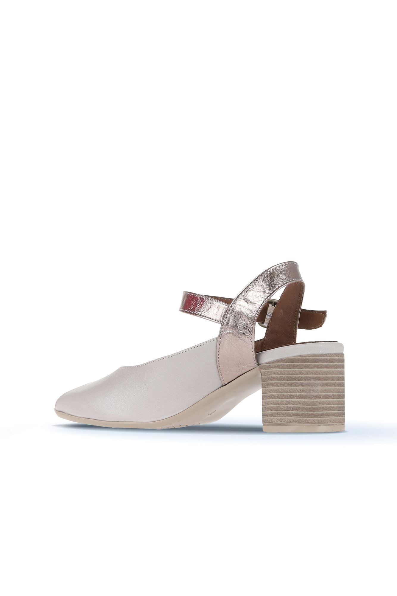 Bueno Women's Leather Heeled Sandal