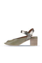 Bueno Women's Leather Heeled Sandal