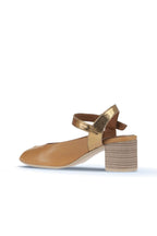 Bueno Women's Leather Heeled Sandal