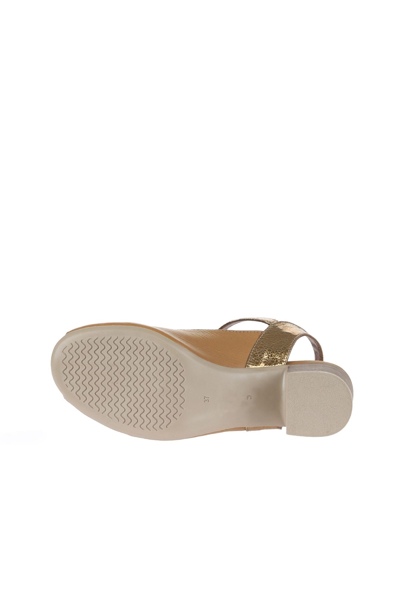 Bueno Women's Leather Heeled Sandal