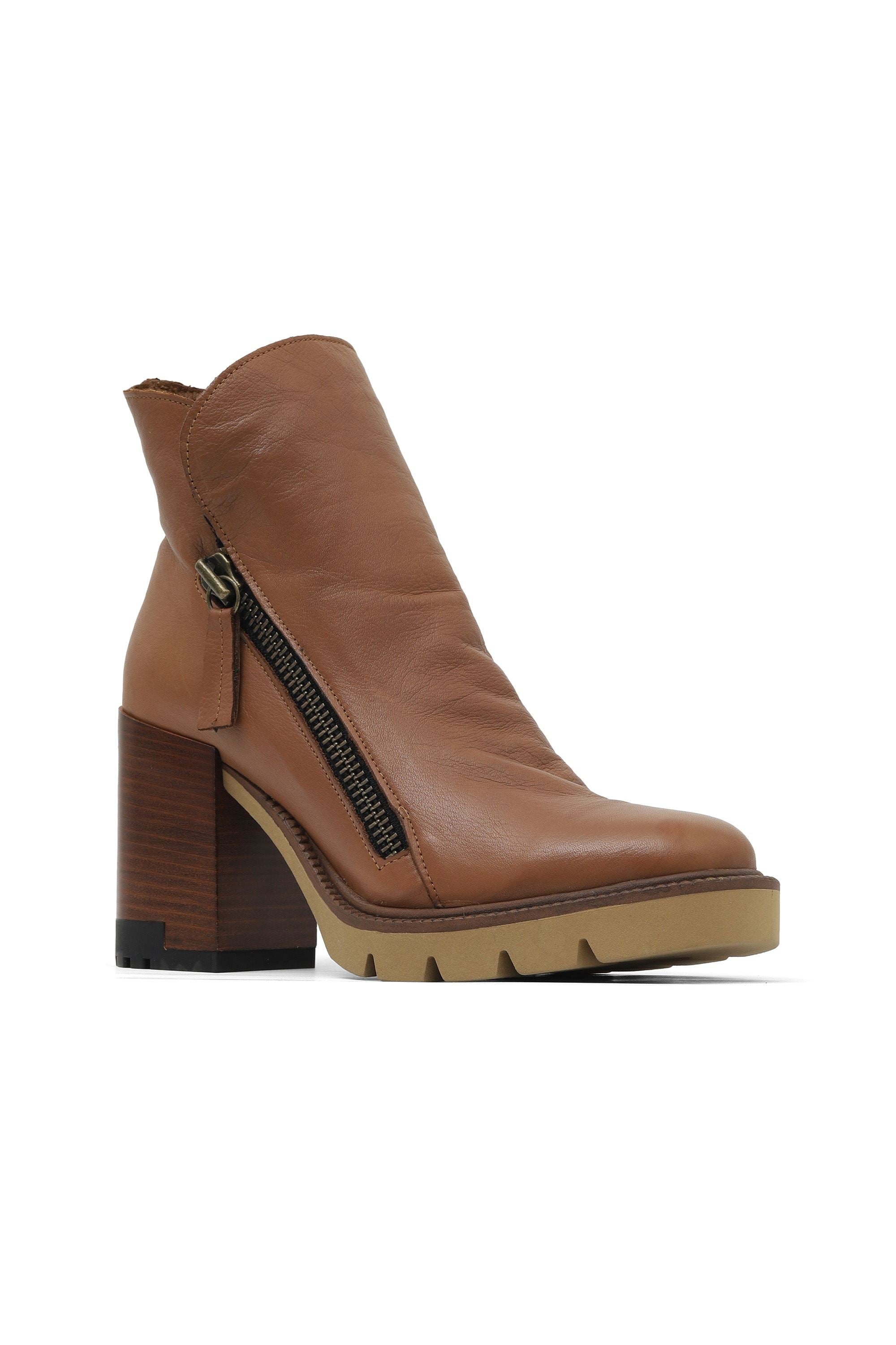 Bueno Women's Leather Heeled Boot