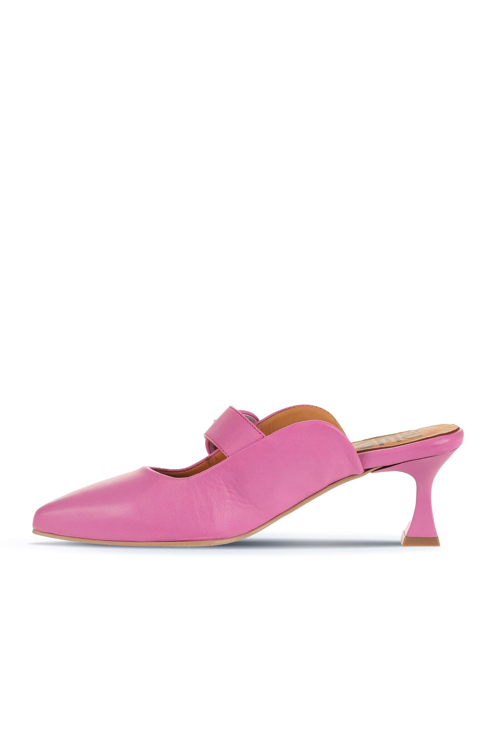 Bueno Women's Leather Heeled Slipper