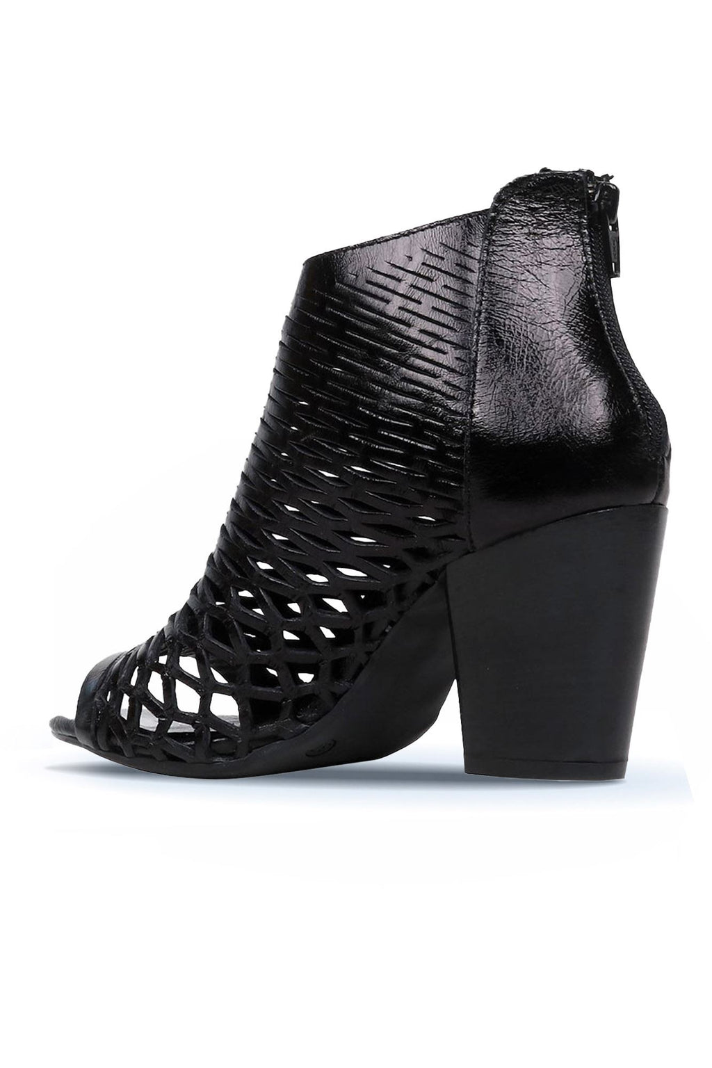 Bueno Women's Leather Heeled Sandal