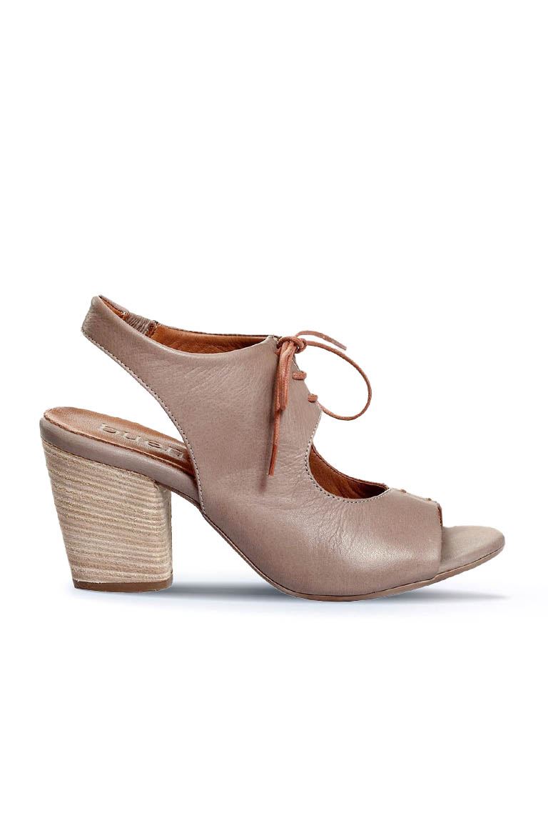 Bueno Women's Leather Heeled Sandal