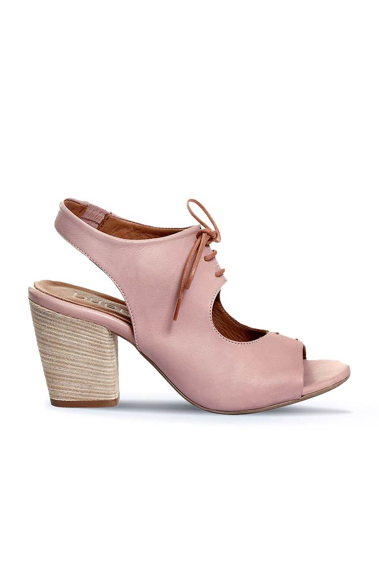 Bueno Women's Leather Heeled Sandal