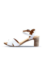 Bueno Women's Leather Heeled Sandal