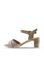 Bueno Women's Leather Heeled Sandal