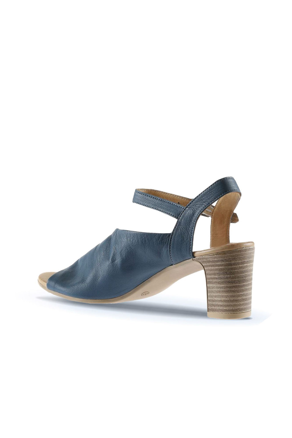 Bueno Women's Leather Heeled Sandal