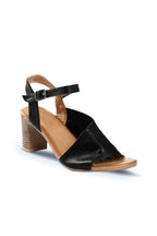 Bueno Women's Leather Heeled Sandal