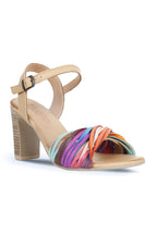 Bueno Women's Leather Heeled Sandal