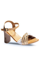 Bueno Women's Leather Heeled Sandal