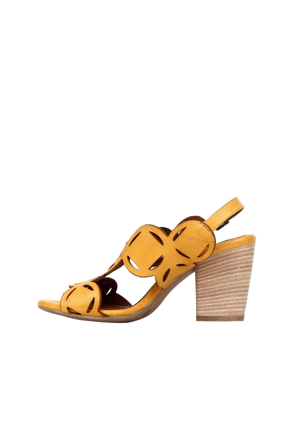 Bueno Women's Leather Heeled Sandal