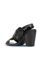 Bueno Women's Leather Heeled Sandal